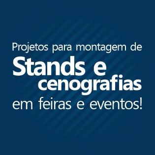 Projetos de stand para feiras e eventos